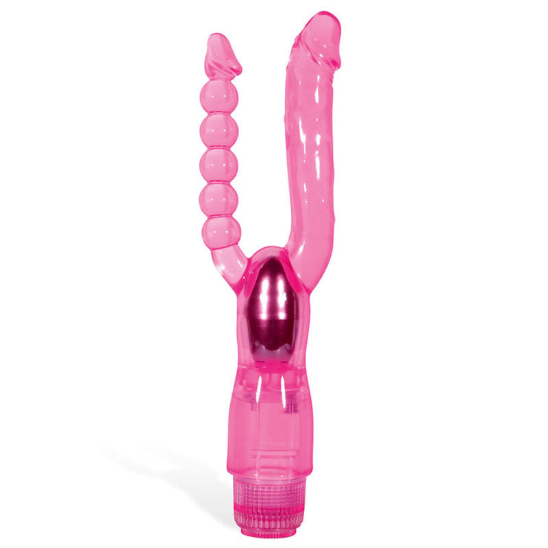 Adam & Eve Dual Pleasure Vibe Vibrator With Anal Probe 12 cm Adam & Eve