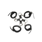 Adam & Eve Hog Tie Restraints Black Adam & Eve