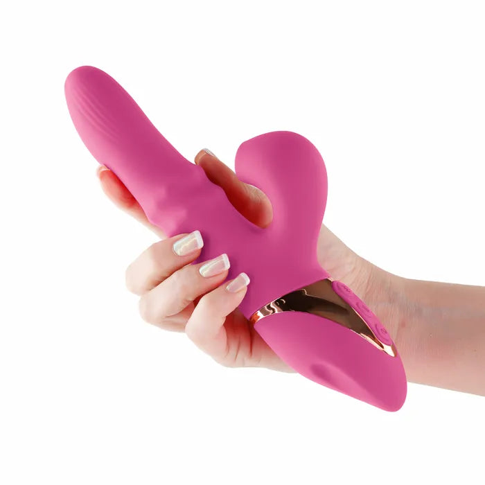 NS Novelties INYA Enamour USB Rechargeable Vibrator With Air Pulse 31.5cm NS Novelties