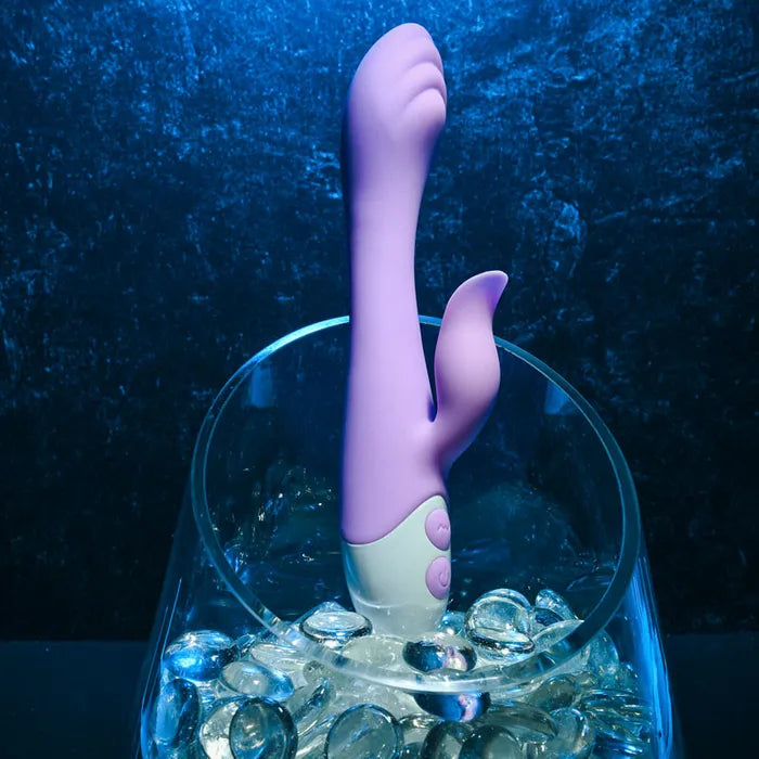 Evolved PLEASING PETAL USB Rechargeable Rabbit Vibrator 19.7cm Evolved