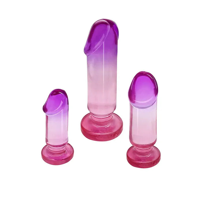 Adam & Eve SUNSET DREAMS Anal Training Kit Set Of 3 Plugs Adam & Eve