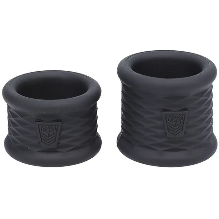 Doc Johnson Fort Troff Stretch Flex Trainers Ball Stretchers Set of 2 Black Doc Johnson