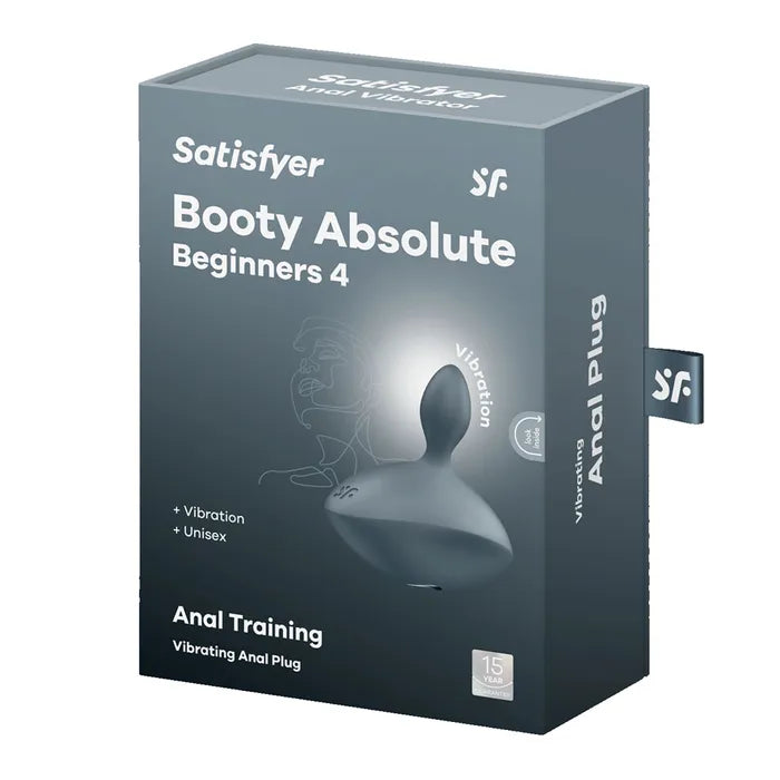Satisfyer Booty Absolute Beginners 4 USB Rechargeable Vibrating Butt Plug Satisfyer