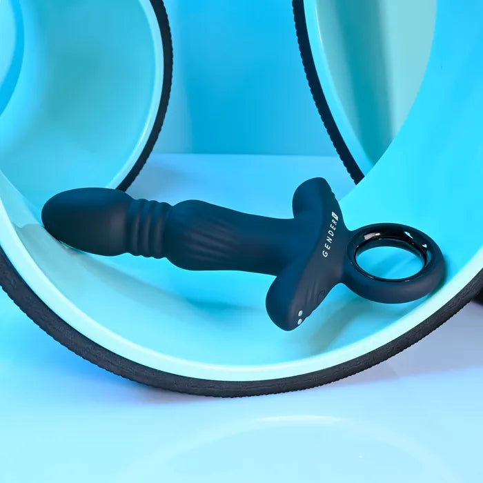 Gender X SLAYER USB Rechargeable Thrusting Vibrating Butt Plug Gender X