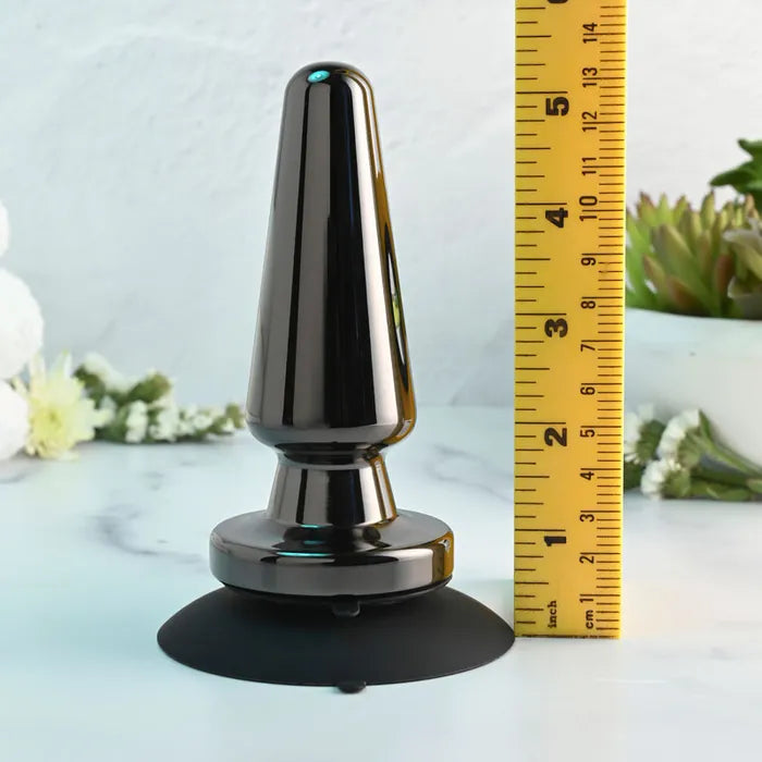 Evolved ADVANCED METAL PLUG USB Rechargeable Vibrating Butt Plug Evolved