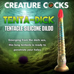 XR Brands Creature Cocks Tenta Dick Tentacle Fantasy Dildo 32cm Multi Coloured XR Brands