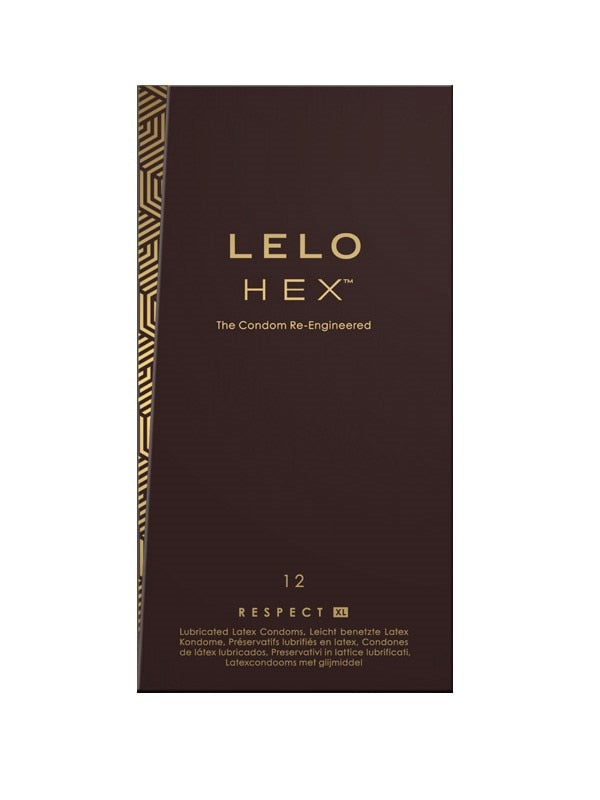 Lelo Hex Respect Hexagonal Structure Condoms 12 Pack