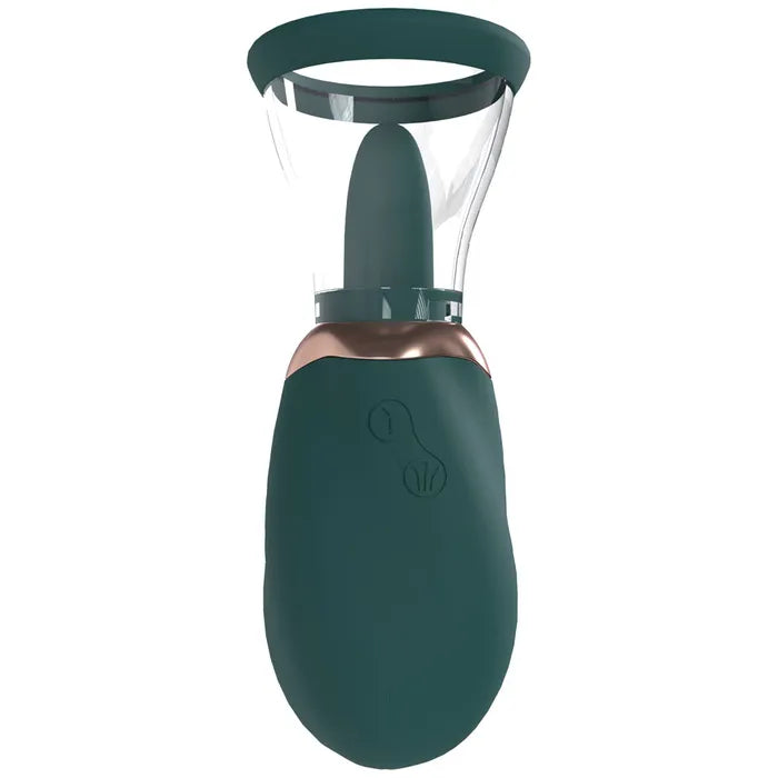 Shots Toys PUMPED Boost Auto USB Rechargeable Vulva & Brest Pump Green Shots Toys