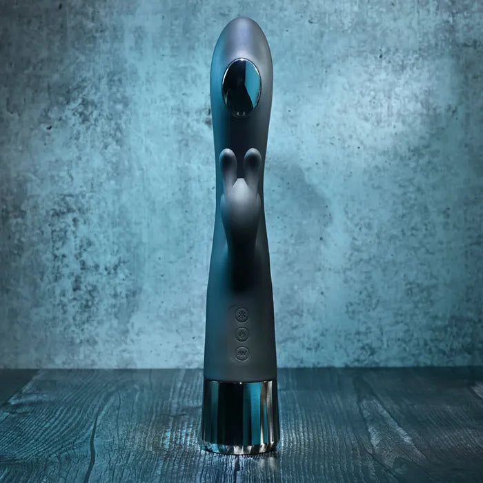 Evolved Heat Up & Chill USB Rechargeable Heating & Cooling Rabbit Vibrator 24.1cm Evolved