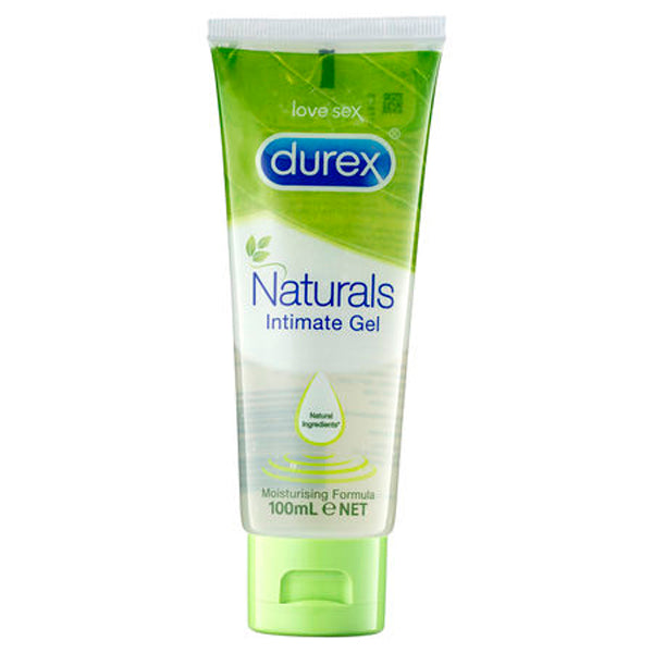 Durex Naturals Intimate Gel Water Based Lubricant 100ml Tube Durex