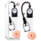 Adam & Eve Adam's Promax Penis Pump With Masturbator Sleeve Clear Adam & Eve