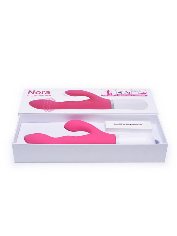 Lovense Nora Bluetooth Compatible Rabbit Vibrator