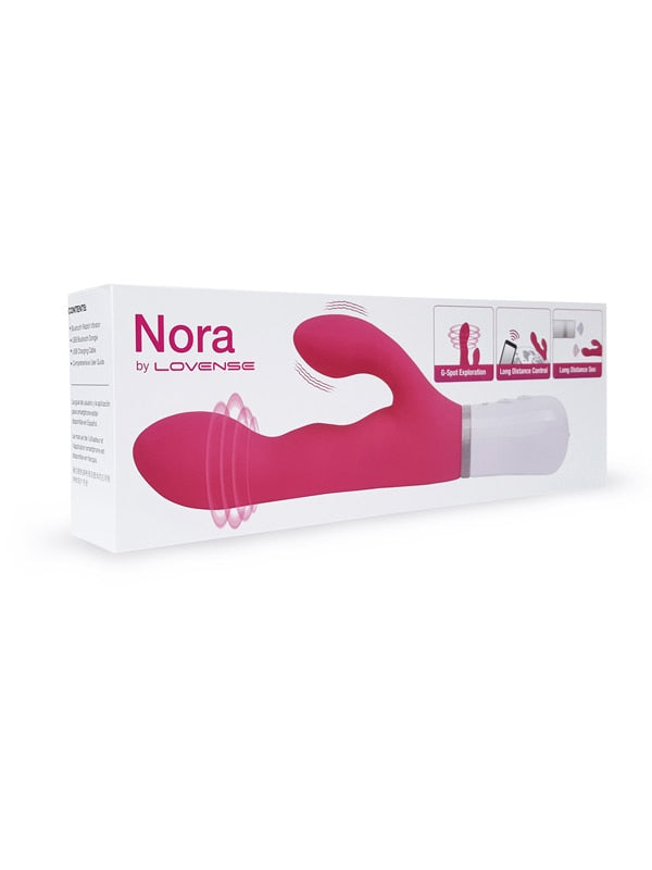 Lovense Nora Bluetooth Compatible Rabbit Vibrator