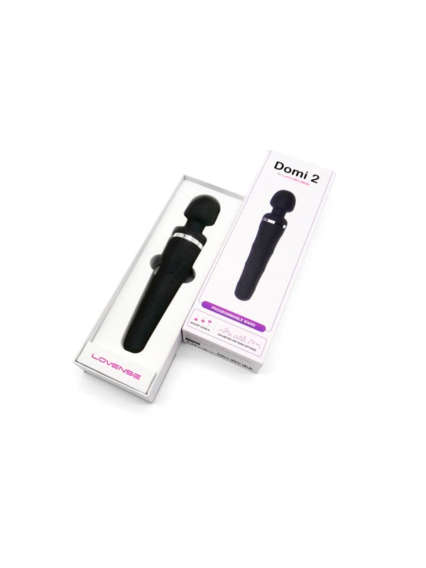Lovense Domi 2 App Controlled Body Wand Massager