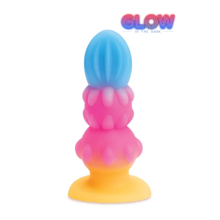 Icon Brands Alien Nation Sprite Glow in Dark Coloured Fantasy Anal Plug Icon Brands
