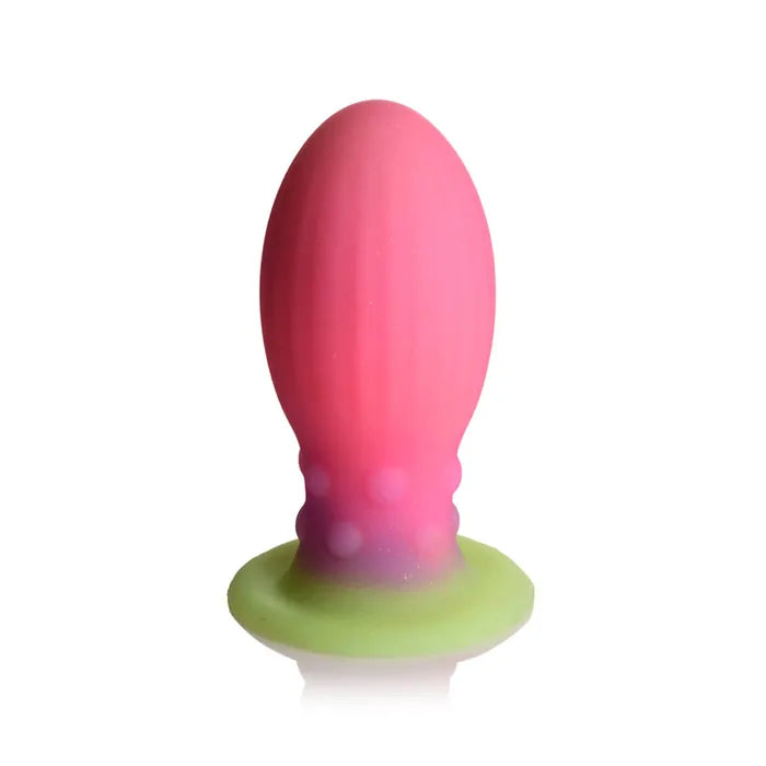 Creature Cocks Xeno Egg Glow in Dark Fantasy Butt Plug Large XR Brands