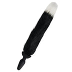 WhipSmart Furry Tales Silicone Foxtail Rechargeable Vibrating Butt Plug With Black Fox Tail & Remote Control WhipSmart
