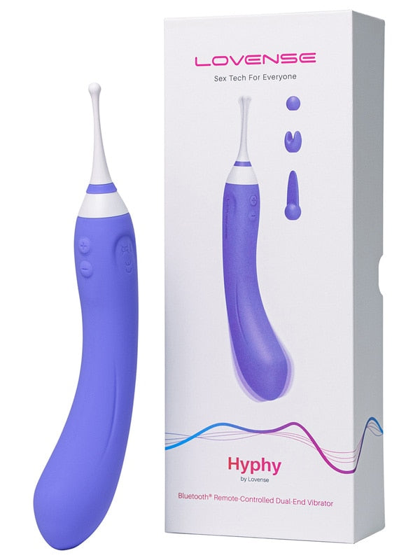 Lovense Hyphy Bluetooth Dual End G Spot Vibrator