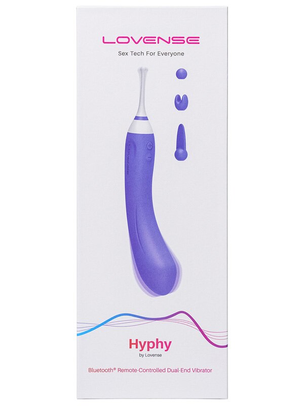 Lovense Hyphy Bluetooth Dual End G Spot Vibrator