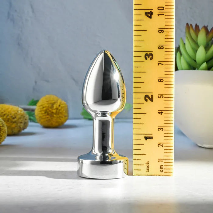 Gender X ROCKIN METAL PLUG MINI USB Rechargeable Vibrating Mini Butt Plug Gender X