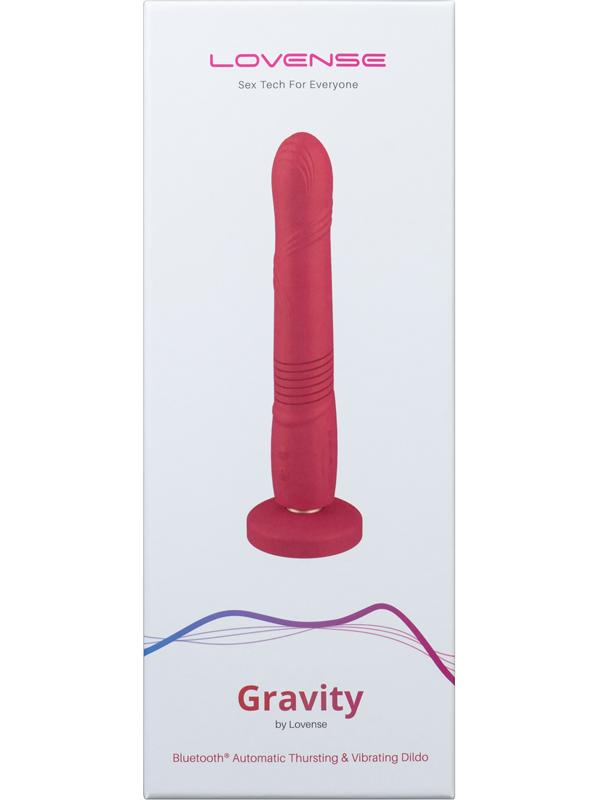 Lovense Gravity App Control Vibrating & Thrusting Dildo