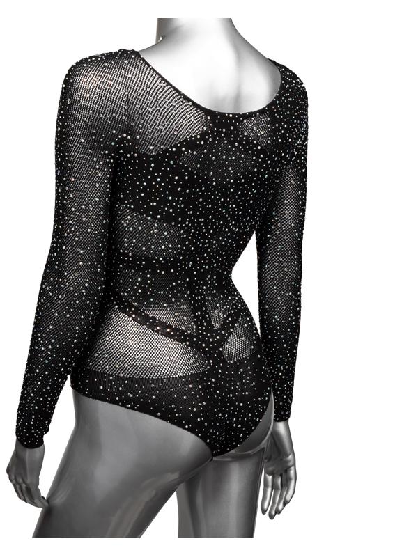 CalExotics Radiance Plus Size Long Sleeve Body Suit