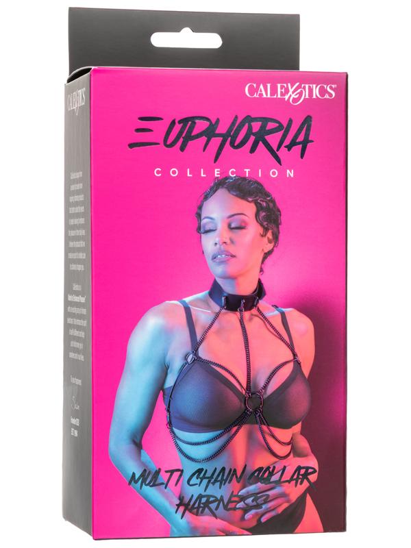 CalExotics Euphoria Collection Multi Chain Collar Harness