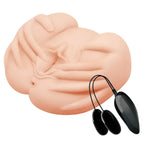 CRAZY BULL Vibrating Spread Torso Vibrating Spread Torso Masturbator Flesh Crazy Bull