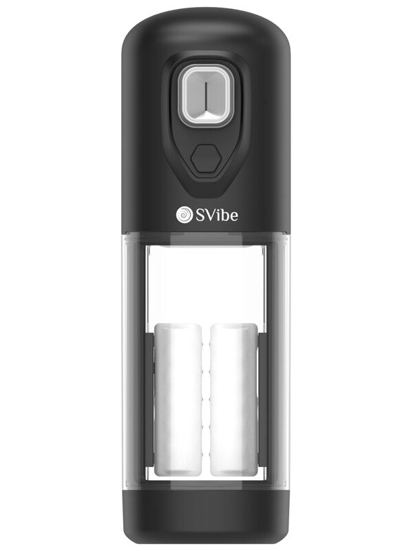 Svibe Ikon Volt Male Masturbator Transparent Black