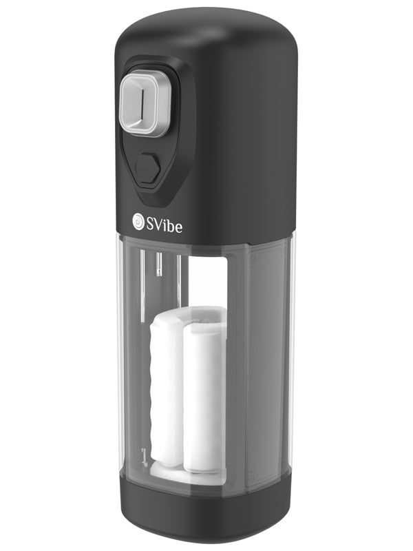 Svibe Ikon Volt Male Masturbator Transparent Black