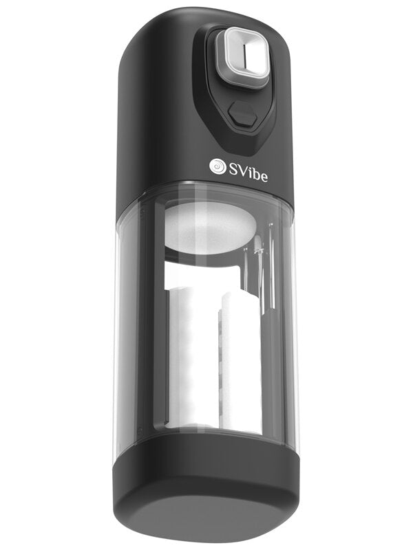 Svibe Ikon Volt Male Masturbator Transparent Black