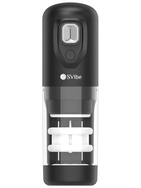 Svibe Ikon Spark Mens Masturbator Transparent Black