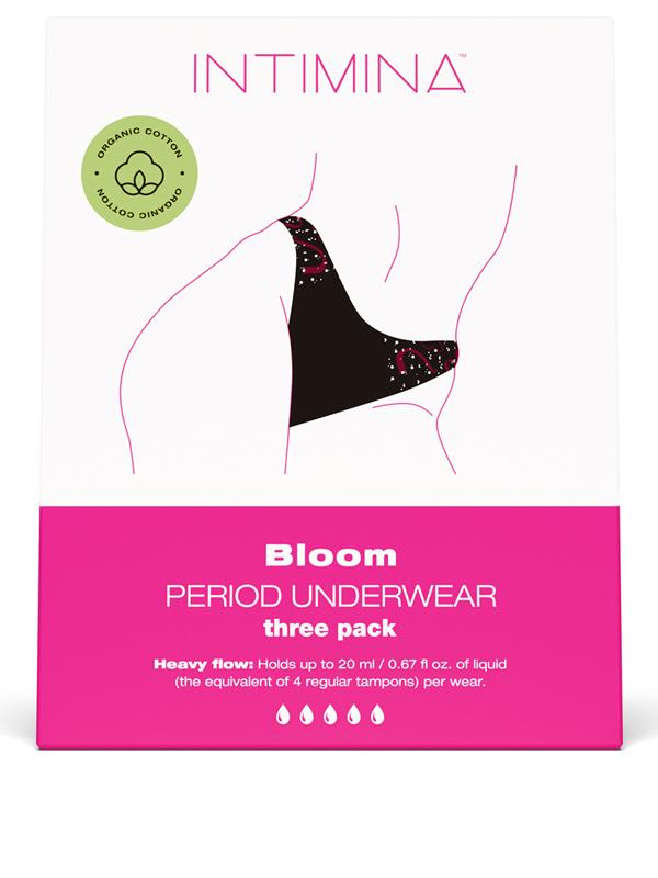 INTIMINA Bloom Menstrual Underwear - 3 Pack