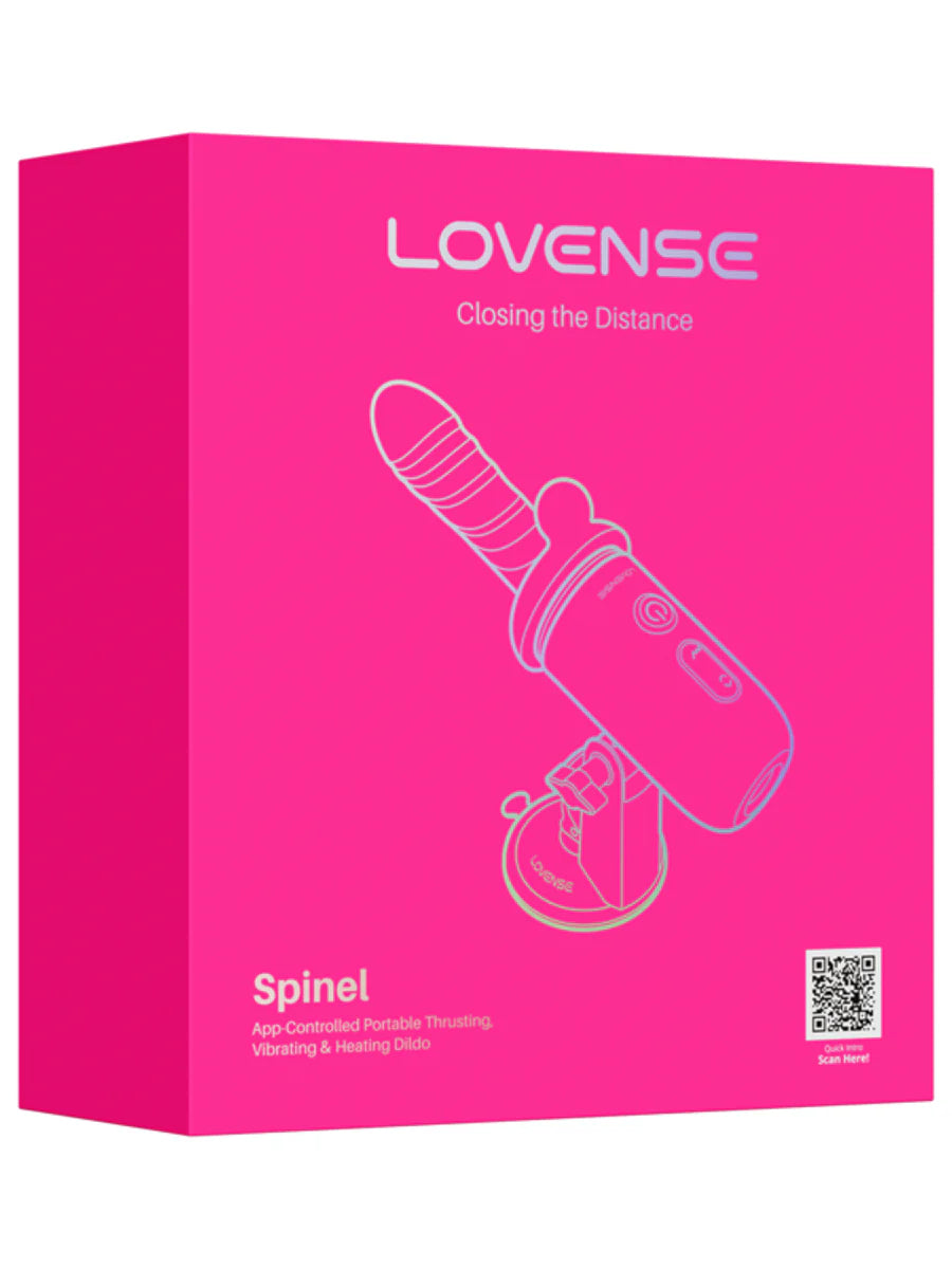 Lovense Spinel Handheld Portable Thrusting Dildo