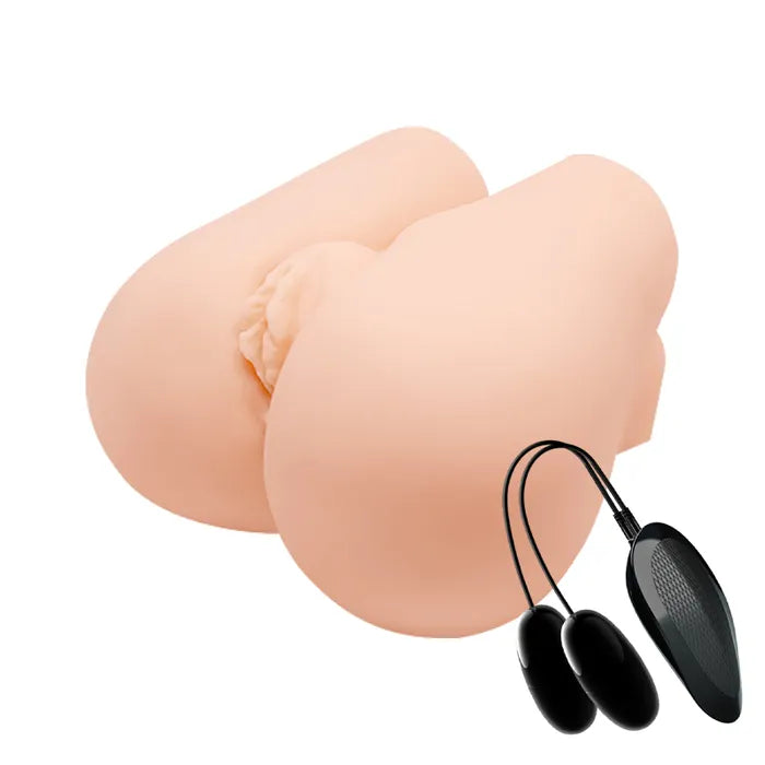 CRAZY BULL Vibrating Missionary Torso Masturbator Flesh Crazy Bull