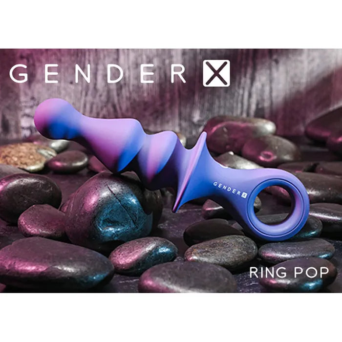 Gender X RING POP USB Rechargeable Vibrating Anal Plug Gender X