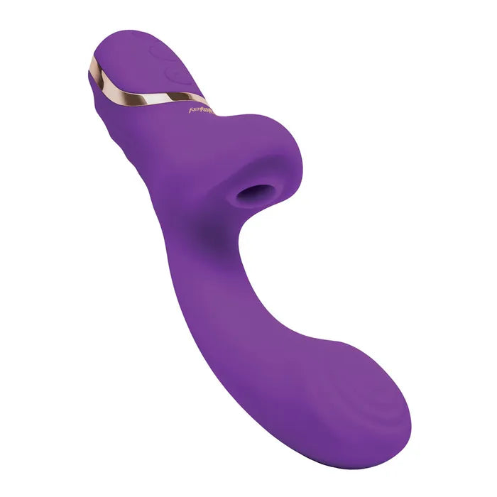 Bodywand G Play Dual Stimulator Squirt Trainer USB Rechargeable Rabbit Vibrator With Air Pulsation 22cm Bodywand