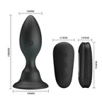 MR PLAY USB Rechargeable Vibrating Butt Plug With Remote Mr Play