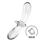 Satisfyer Double Crystal Glass Double Ended Dildo Clear Satisfyer
