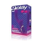 Bodywand G Play Dual Stimulator Squirt Trainer USB Rechargeable Rabbit Vibrator With Air Pulsation 22cm Bodywand