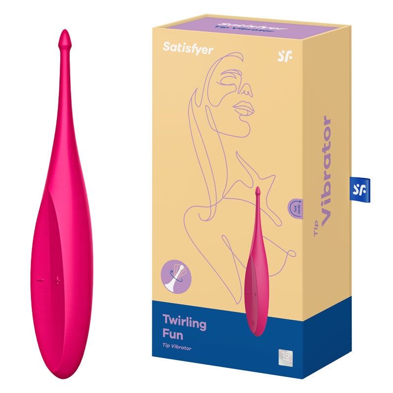 Satisfyer Twirling Fun USB Rechargeable Point Clitoral Stimulator Satisfyer