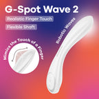 Satisfyer Wave 2 USB Rechargeable Flicking Tip G Spot Vibrator 23.6cm