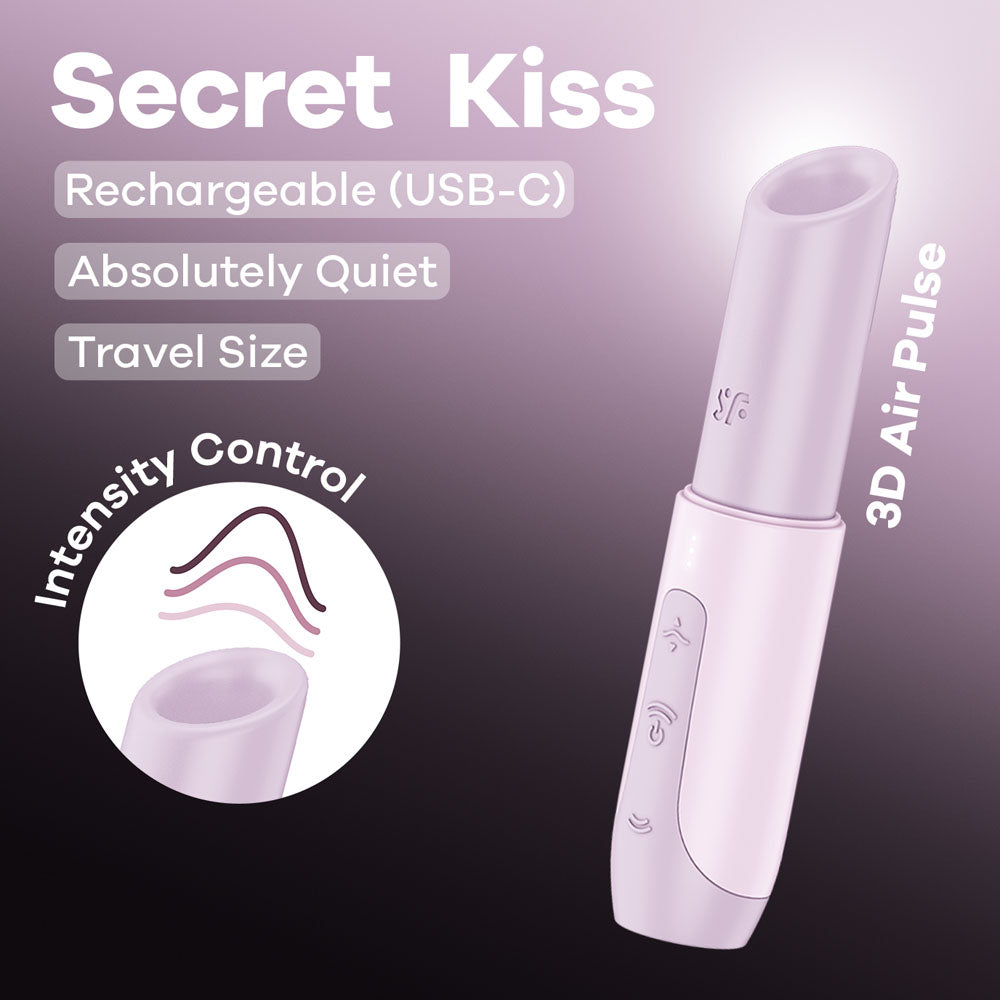 Satisfyer Secret Kiss USB Rechargeable Air Pulse Stimulator Satisfyer