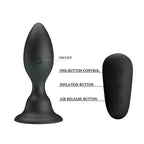 MR PLAY USB Rechargeable Vibrating Butt Plug With Remote Mr Play