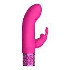 Shots Toys ROYAL GEMS Dazzling Silicone Rechargeable Bullet Vibrator Pink Shots Toys