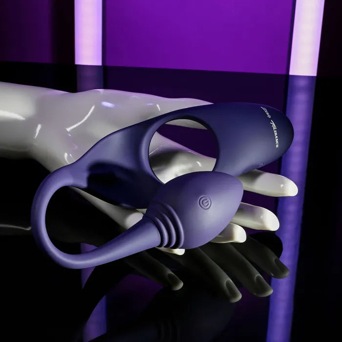 Zero Tolerance TIP TO TAIL USB Rechargeable Vibrating Butt Plug With Vibrating Cock Ring Zero Tolerance