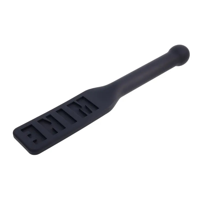 EDGE MINE Silicone Paddle Spanking Paddle Black Sportsheets