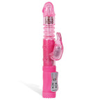 Adam & Eve Eve's First Thruster Thrusting Rabbit Vibrator 9.75 Inch Adam & Eve