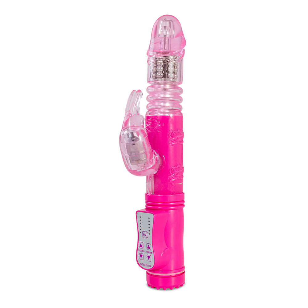 Adam & Eve Eve's First Thruster Thrusting Rabbit Vibrator 9.75 Inch Adam & Eve