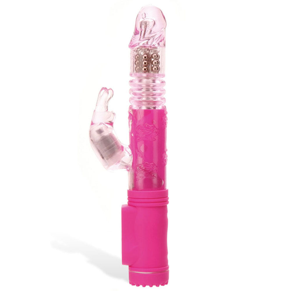 Adam & Eve Eve's First Thruster Thrusting Rabbit Vibrator 9.75 Inch Adam & Eve